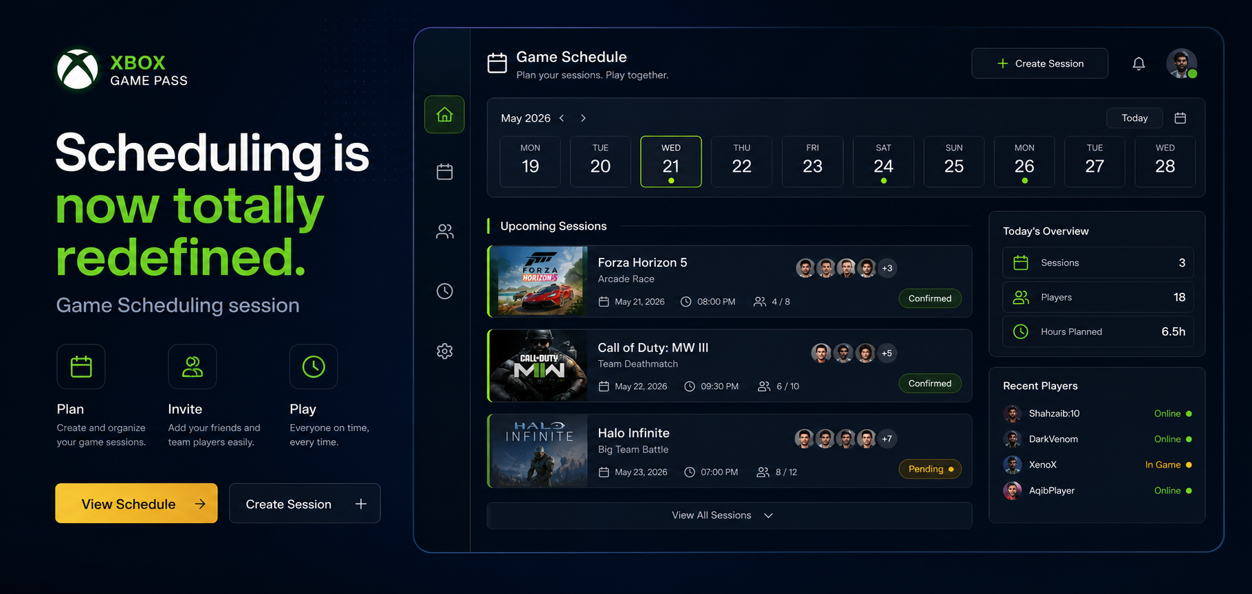 New: Enhanced Game Scheduling