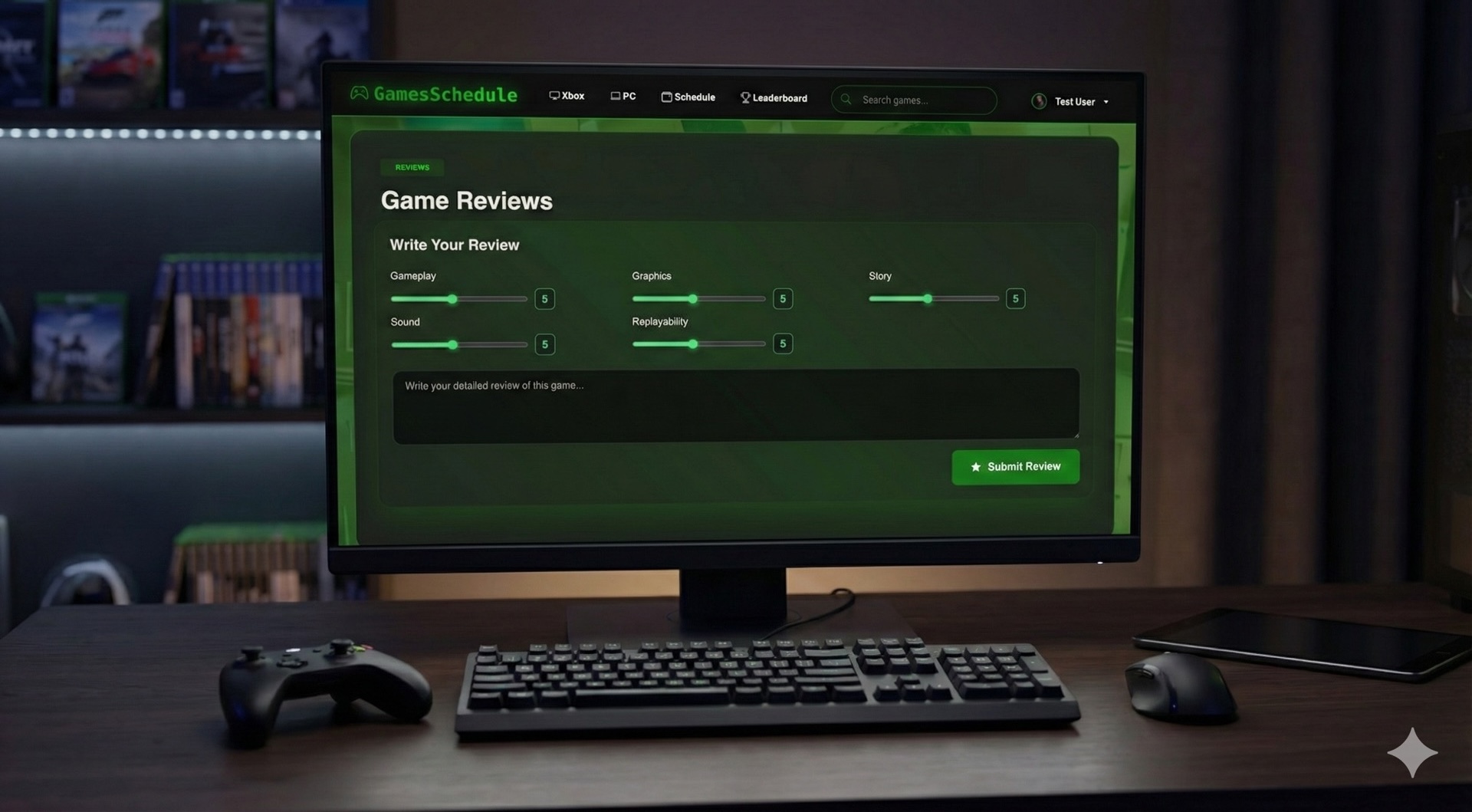 Review System Feature