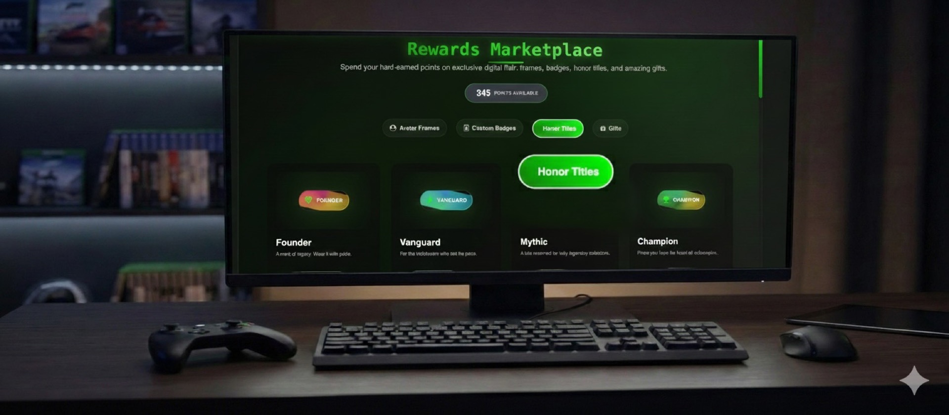 Rewards Marketplace Feature